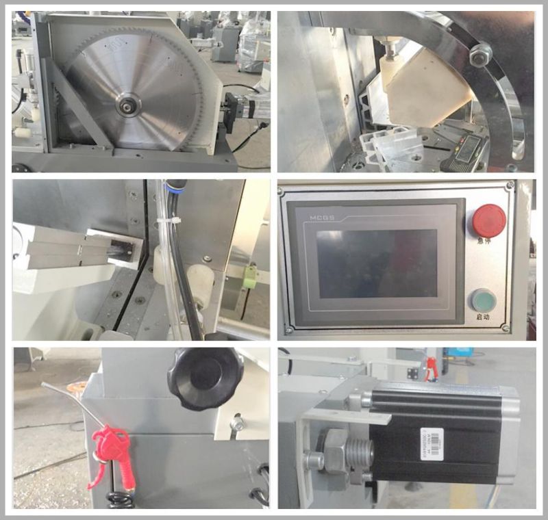 China CNC Automatic Aluminum Corner Connector Profile Cutting Machine