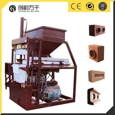 Cy2-10 Fully Automatic Hydraulic Clay Soil Compressed Earth Soil Cement Pressure Interlocking Block Making Machine