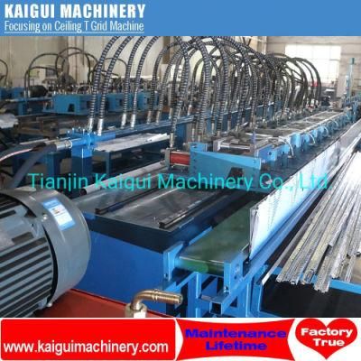 Ceiling Tee Grid Main T Cross T Roll Forming Machine