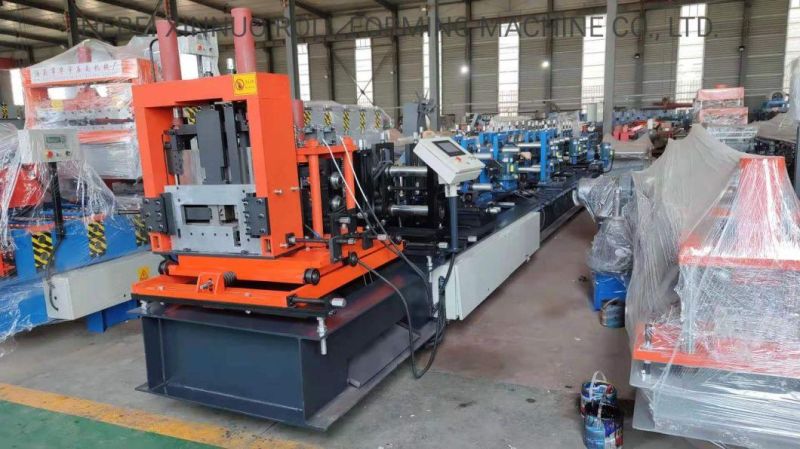 Automatic Xn C Z Purlin Metal Sheet Making Cold Roll Forming Machine