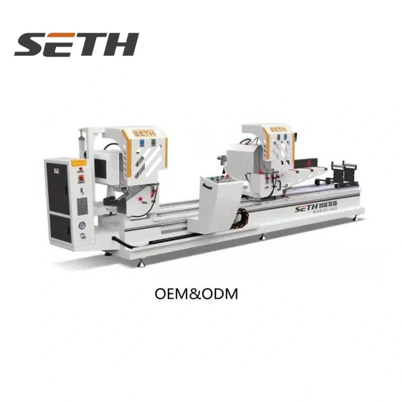 Double Head Cutting Saw PVC Door and Window Machinery