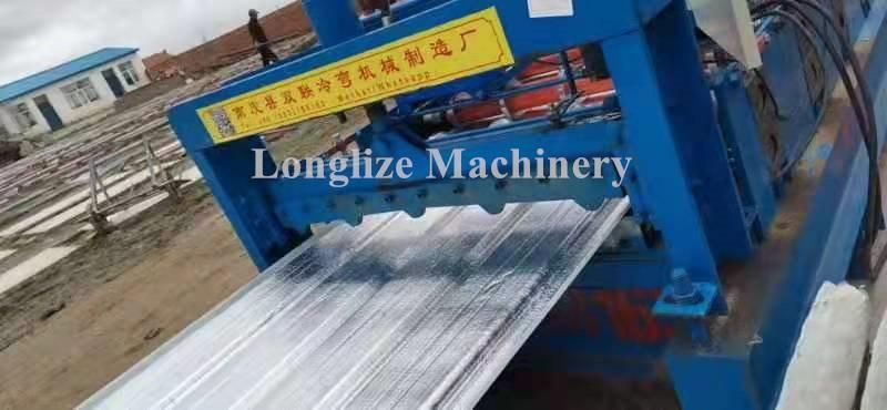 840 Film Laminating Roof Tile Pressing Roll Forming Machine