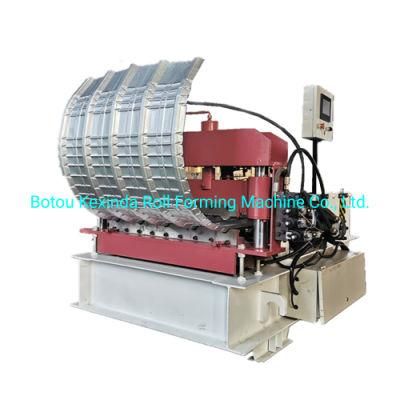 Automatic Arch Bending Curve Roof Panel Crimping Roll Forming Machine