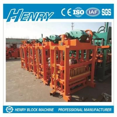 Qtj4-40 Semi-Autoamtic Concrete Block Machine Shengya Machinery Price in Nigeria