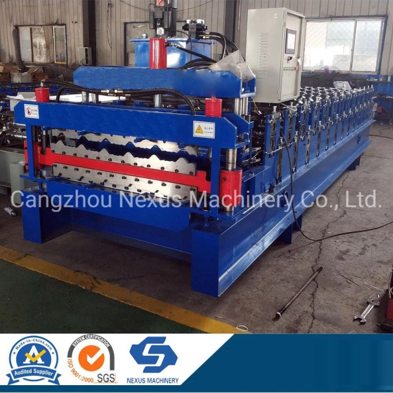 High Quality Double Layer Metal Roofing Sheets Forming Machine