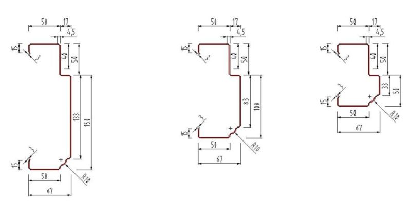 High Speed Metal Door Frame Making Machine Steel Door Frame Roll Forming Machine