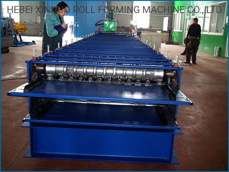 Xinnuo 836+836 Double Layer Roofing Sheet Roll Forming Machine
