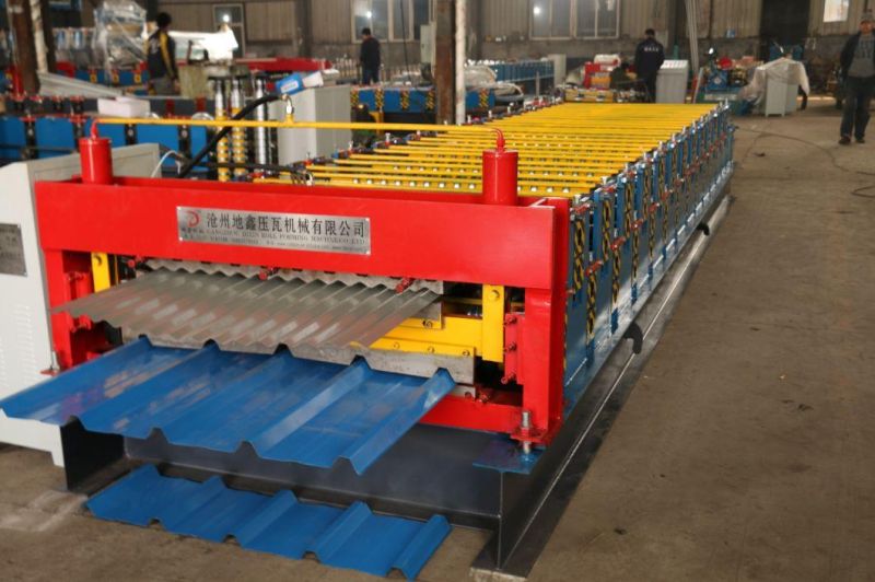 Double Corrugated Automatic Roof Panel Tile Price Roll Forming Machine