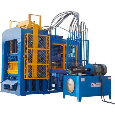 Qt8-15 Hydraulic Press Concrete Cement Brick Making Machine