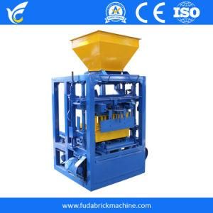 Semi Automatic Cement, Concrete, Hollow Block Making Machine Qt4-24
