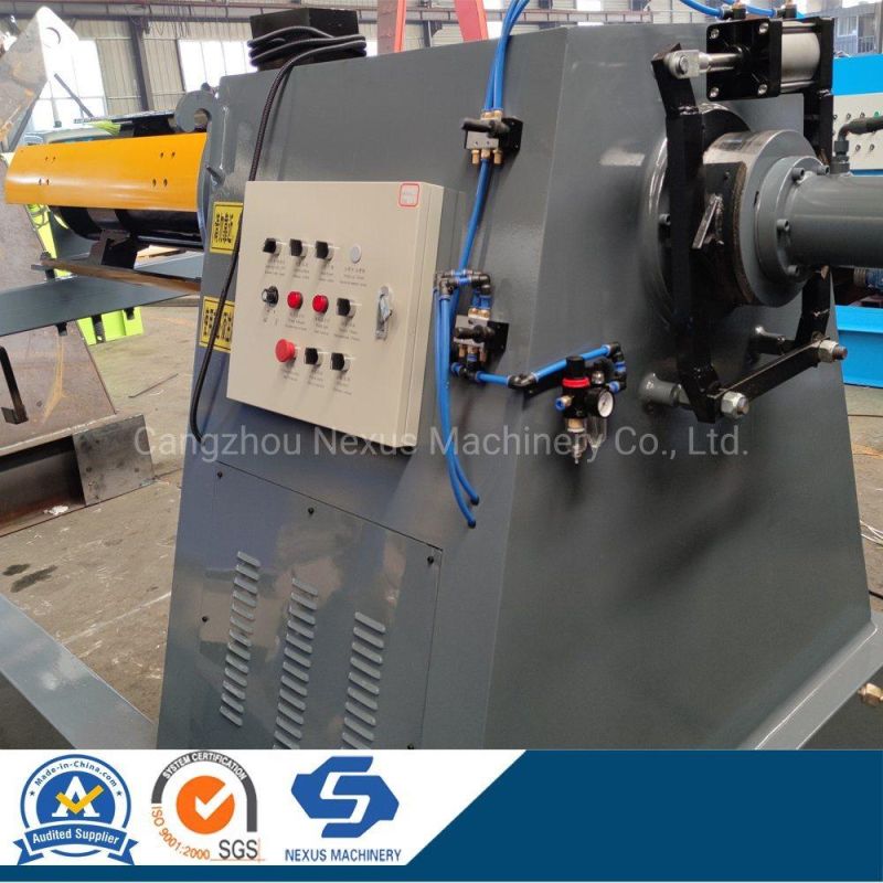 10t Automatic Hydraulic Decoiler Machine Uncoiling Machine