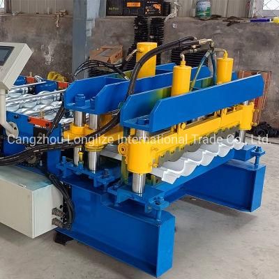 Low Price Glazed Tile Metal Roof Sheet Roll Forming Machine