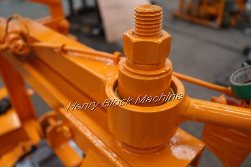 Movable Concrete Cement Egg Layer Block Making Machine Mobile Hollow Block Machine