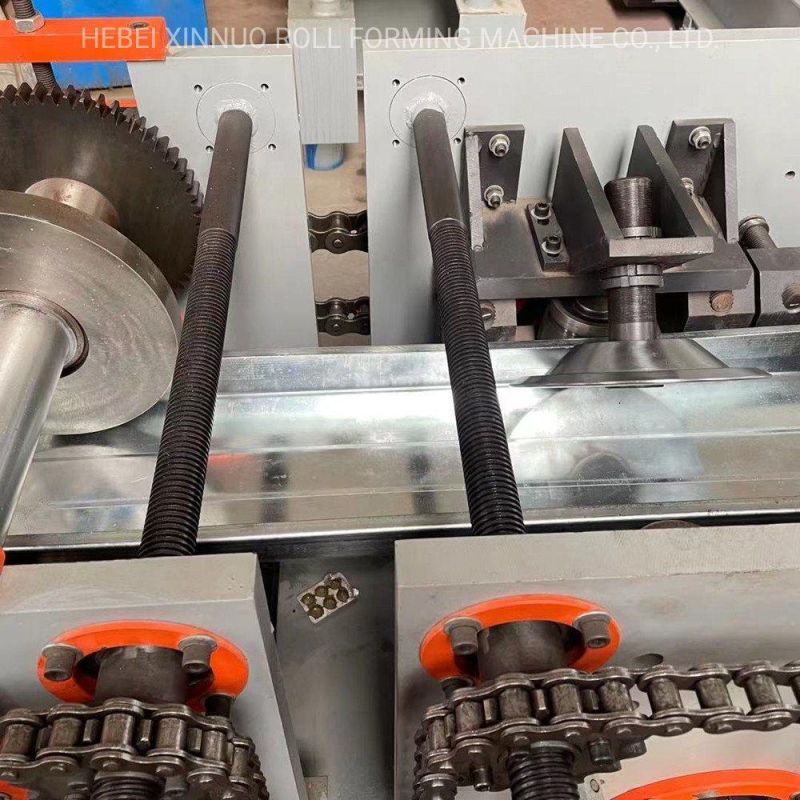 Quick Change with PLC Control Steel C Z Purlin Roll Forming Machine