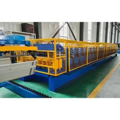 Auto Double Layer Color Steel Trapezoidal Roof Panel Making Machine Metal Roofing Sheet Roll Forming Line