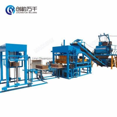 Qt4-15 Paver Block Machine Manufacturer Cement Block Making Machine for Sale