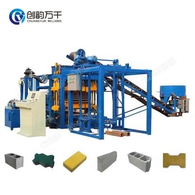 Qt4-20 Cinder Block Making Equipment Cement Pavers Making Machine for Ethiopia
