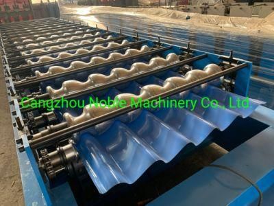 Factory Price 1100mm Glazed Tile Roof Use Corrugated Profile Roofing Sheet Roll Forming Machine