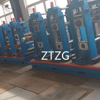 32 ERW Tube Mill Factory Export Engineer Site Service Round and Square Carbon Steel Pipe Making Machine