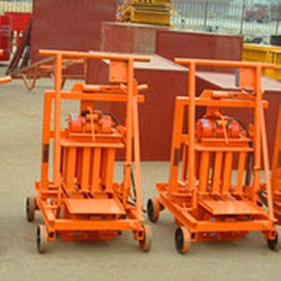 Qmr2-45 Mini Mobile Concrete Block Machinery for Making Hollow Blocks