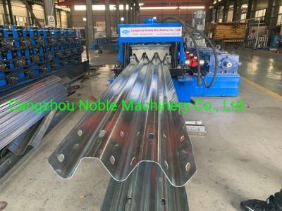 Good Aftersales Service Low Price 2 or 3 Waves Highway Guardrail Roll Forming Machine