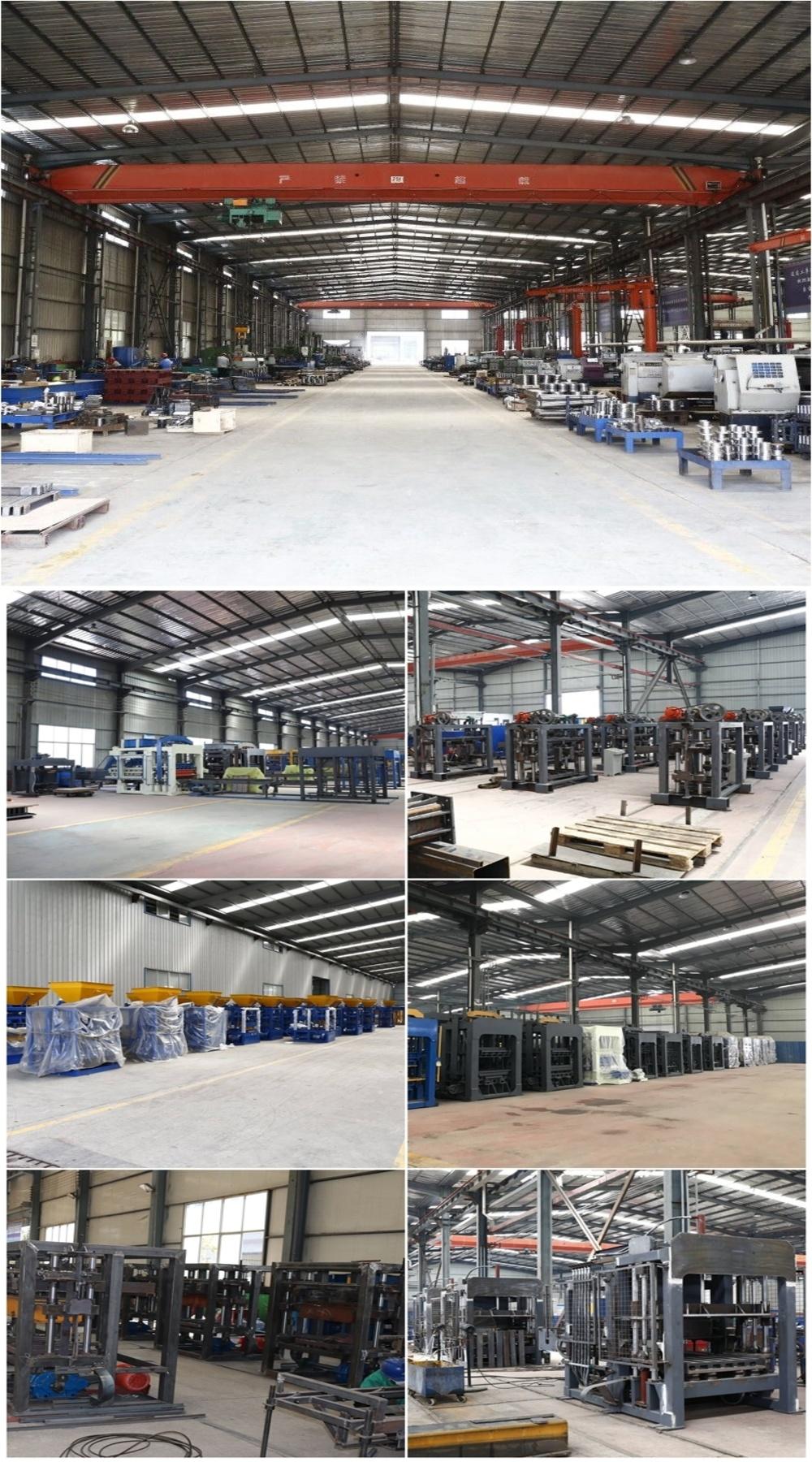 Qt4-15 Full-Automatic Hydraulic Block Making Machine Concrete Block Making Machine