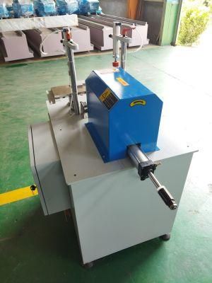 CNC Horizontal Center Drill Machine for Plastic Profile of Window and Door Making Lztz120