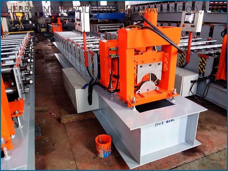 Xinnuo 312 Color Steel Ridge Cap Roofing Sheet Roll Forming Machine