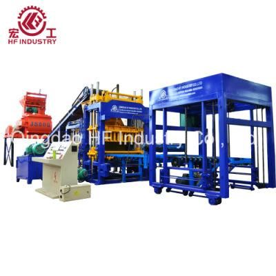 Qt5-15 Automatic Hydraulic Hollow Paving Concrete Block Brick Making Machine