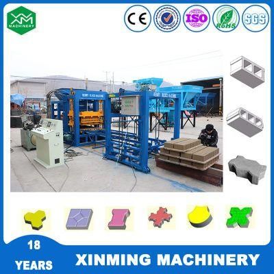 Hot Sale Qt4-15 Automatic Hydroforming Concrete Cement Hollow/Solid Block Making Machine Paver Block Machine