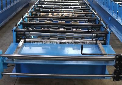 Color Steel Coated Panel Roll Former Roof Tile Making Machine