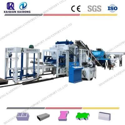 Qt10-15 Customized Vibration Concrete Brick Making Machine Manufacturer