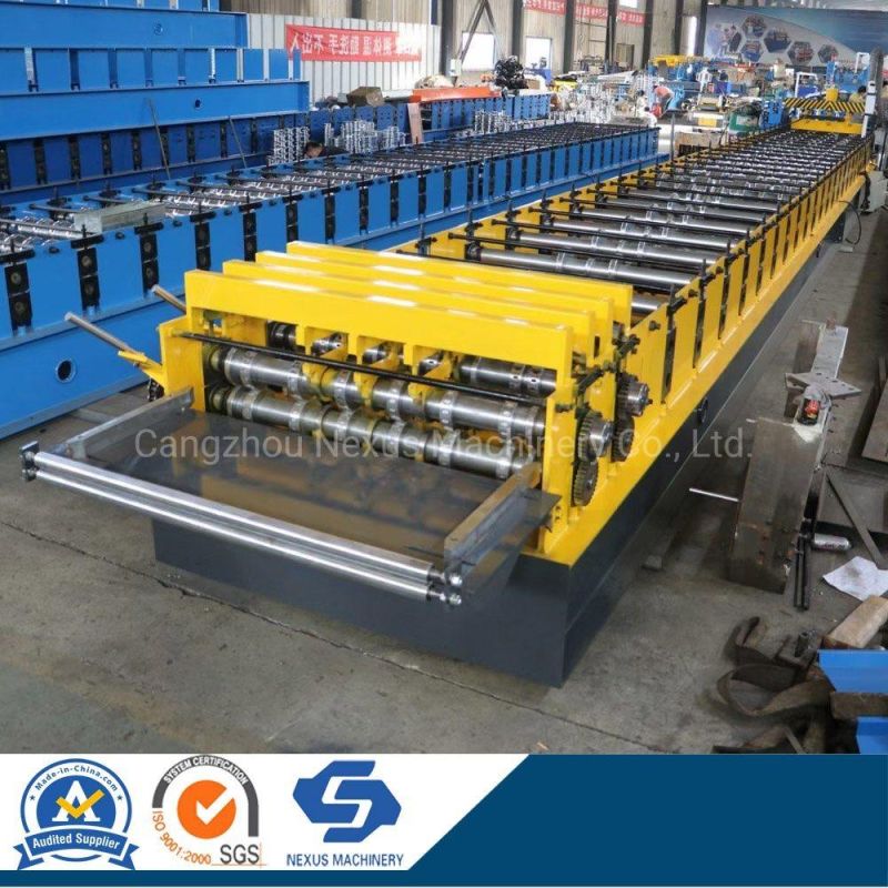 Color Steel Tile Machine Floor Deck Roll Forming Machine with Best Service