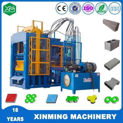 Qt8-15 Hydraulic Block Making Machine Colourful Paving Block Making Machine with High Quality