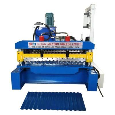 Corrugated Roof Tile Sheet Making Roll Forming Machine