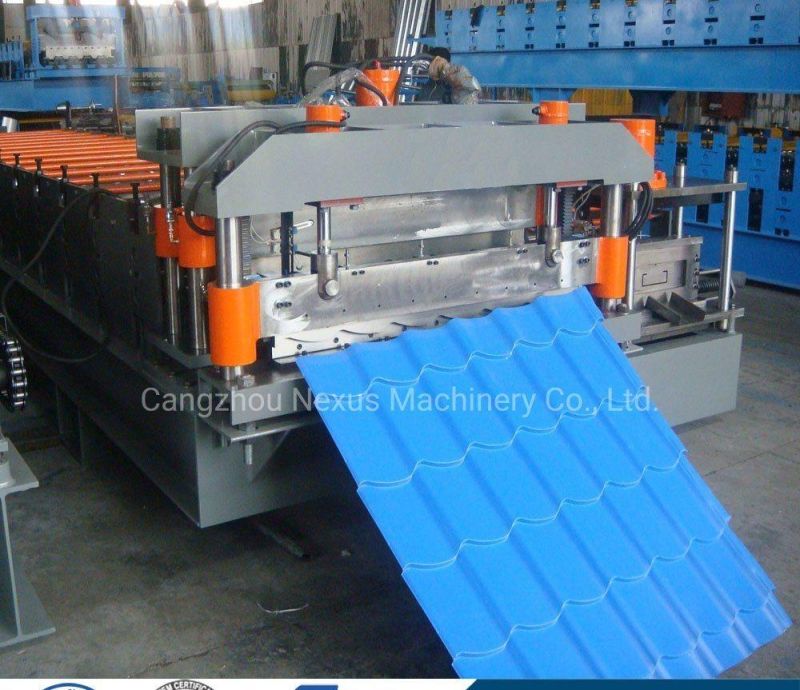 Steel Tile Mabati Wave Roofing Machinery Bamboo Roof Sheet Roll Forming Machine