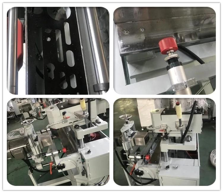 Aluminum Profile Window Door Equipment Double Head Copy Routing Lock Hole Drilling Machine