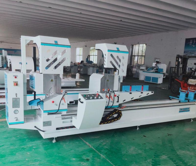 Factory Direct Window Machine of Double Head Cutting Saw Precision Mitre Saw with ISO9001