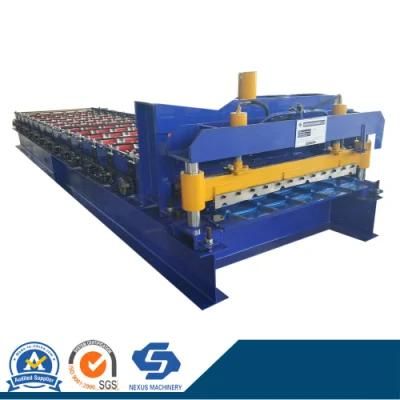 Durable Quality Galvanized Trapezoidal Wall Panel Cold Roll Forming Machine Aluminium Sheet Machine