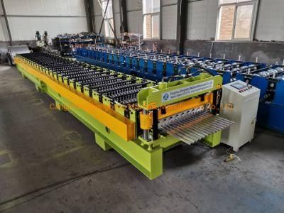 Corrugated Iron Sheet Metal Roof Roll Forming Machine with High Capacity