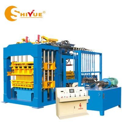 Qt10-15 Concrete Hollow Cement Block Moulding Machine