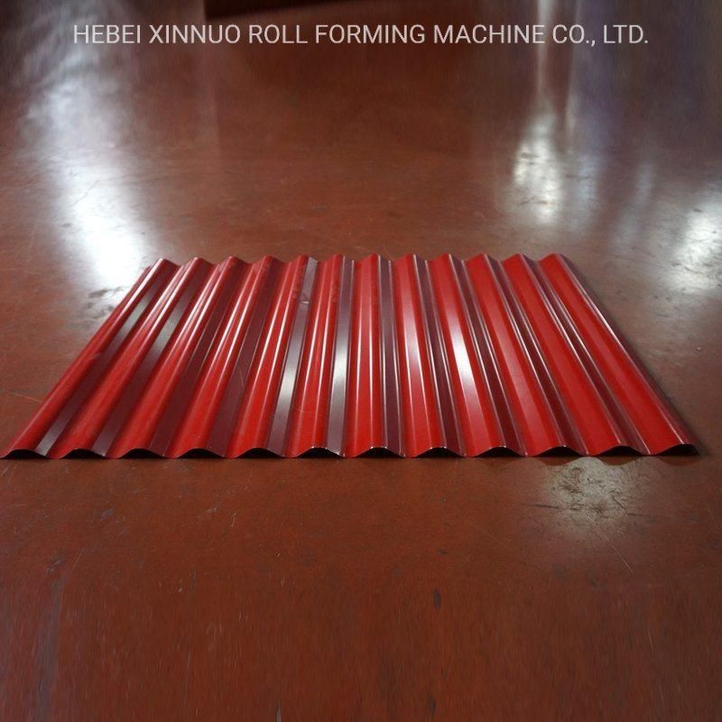 Steel Metal Roof Trapezoidal and Corrugated Iron Roofing Zinc Sheet Roll Forming Machine