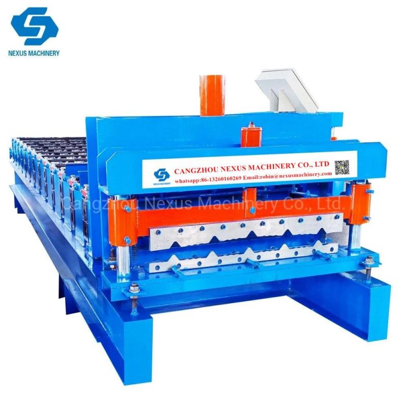 Trapezoidal Tile Making Machine Metal Roof Panel Good Quality Roll Forming Machine