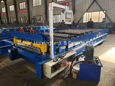 Color Steel Wave Roof Panel Roll Forming Machine