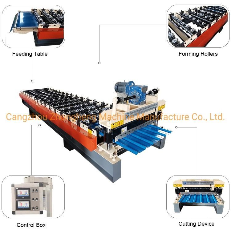 Indonesia Market Steel Roofing Ibr Sheet Roll Forming Machine