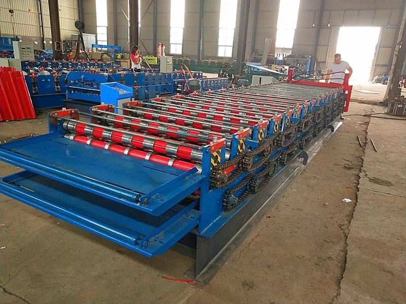 Double Layer Two Layer Roofing Sheet Roll Forming Making Machine