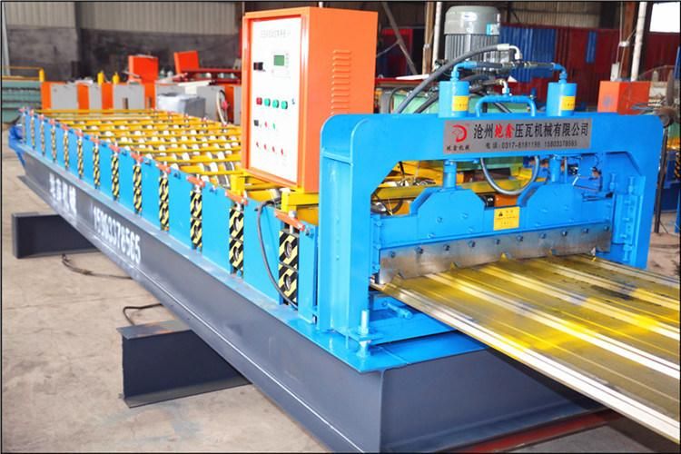 Automatic Panel Roof Wall Cold Roll Forming Making Machine Rib Trapezoidal Corrugated Metal Steel Sales