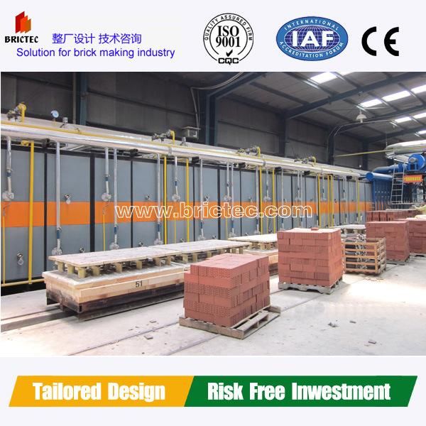 Hot Sale in Africa Clay Brick Tunnel Kiln