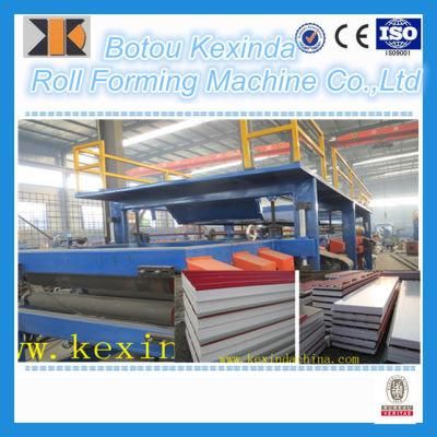 High Quality EPS and Rock Wool Sandwich Panel Forming Machine