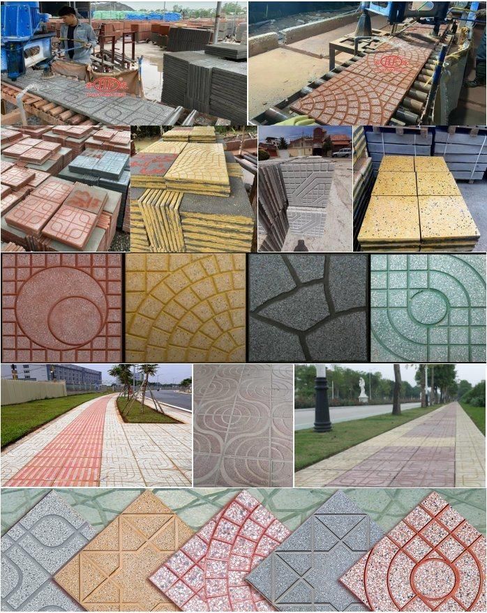 Porcelain Tile Manufacturing Machine, Terrazzo Tiles Machinery, Floor Tiles Machine